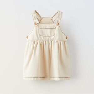 NWT Zara cotton twill dress 9-12M